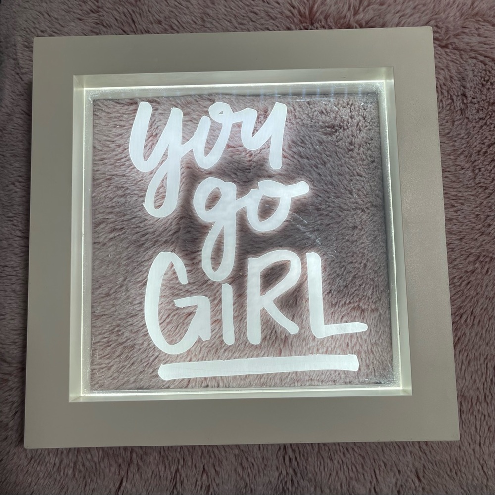 LED Light Box - “You Go Girl”